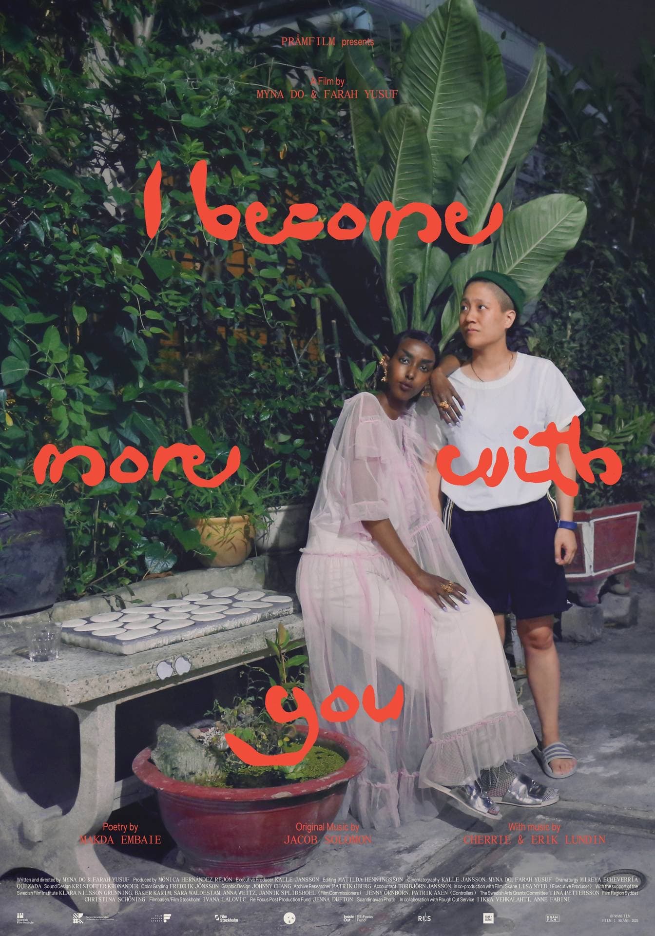 I Become More With You - Poster